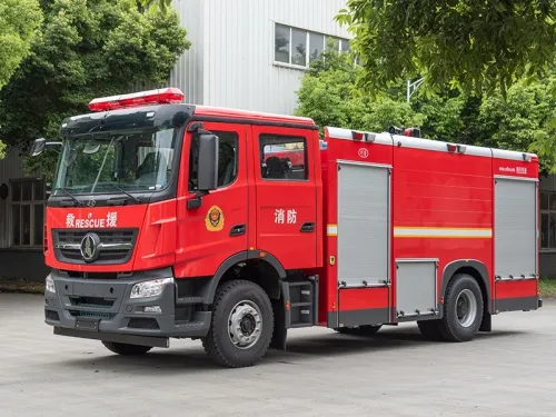Camión cisterna de agua de 8 toneladas para bomberos