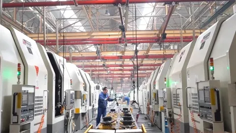 Taller de fabricación de piezas para camiones