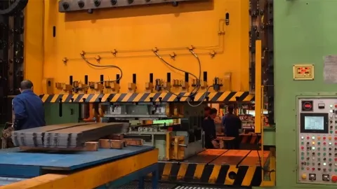 Taller de fabricación de cabinas de camiones